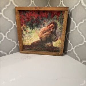 Framed Jesus Christ painting